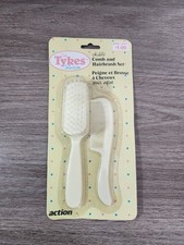Vintage Tiny Tykes Collection Child's Comb & Hairbrush Set - Doll Hair Care Set