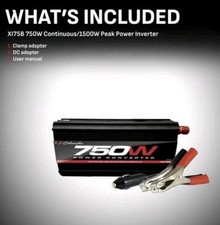 Schumacher X175b Power Converter 750w 120v Output 1500w Peak Output