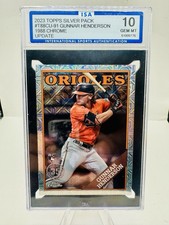 2023 Topps Baseball Silver Pack 1988 Chrome Series 1, Series 2 & Update Series Mojo Cards Checklist 23