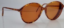 Vintage Ashley Stewart AS09 Brown Marble Oval Sunglasses USA FRAMES ONLY