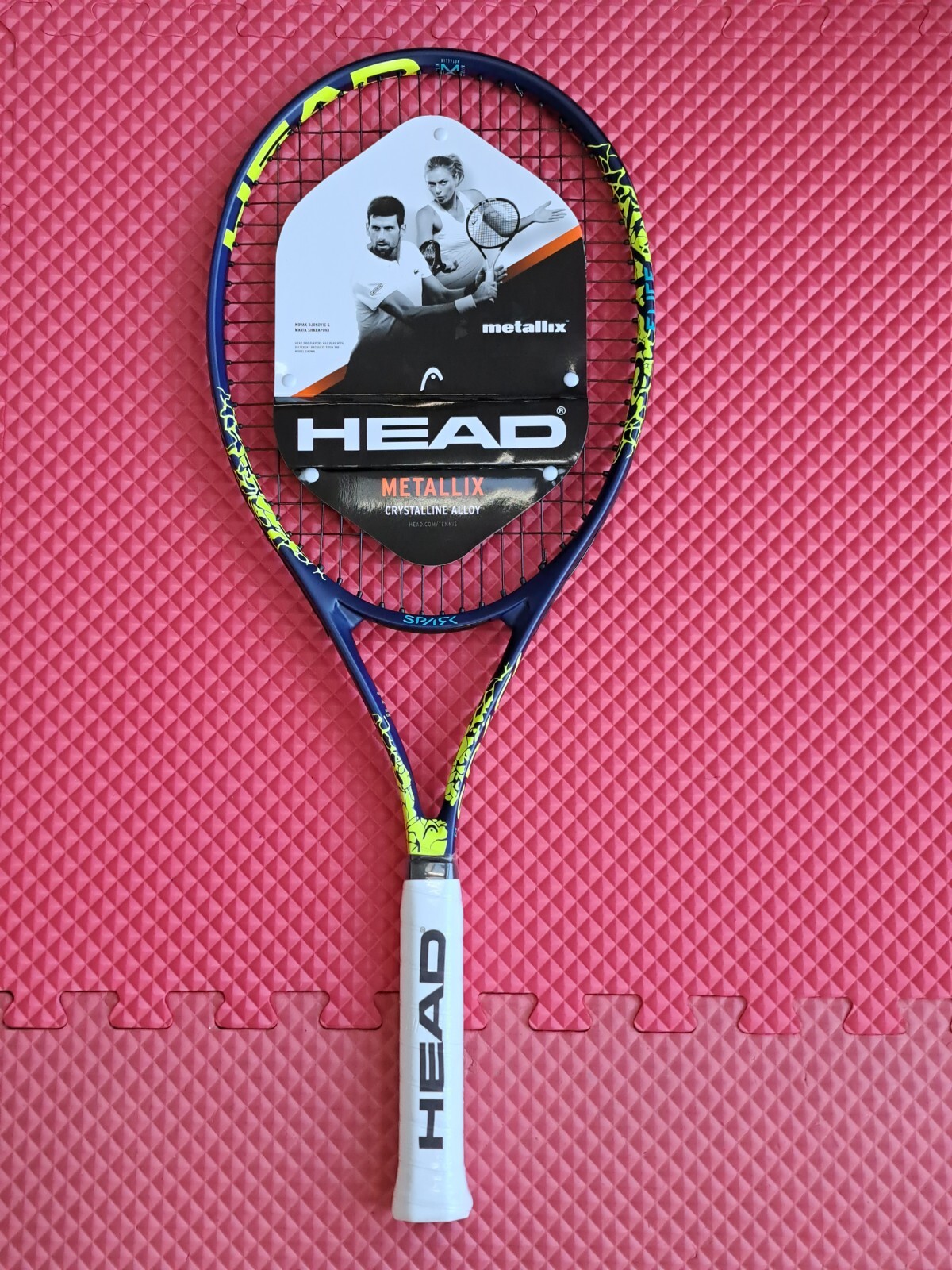 Head Spark Elite Tennis Racquet, Size 4 3/8 Grip, Metallix Crystalline Alloy New 724794329917 eBay