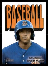 2021 Topps Heritage Minor League #72TPCC-21 Wander Franco 1972 Pack Cover card