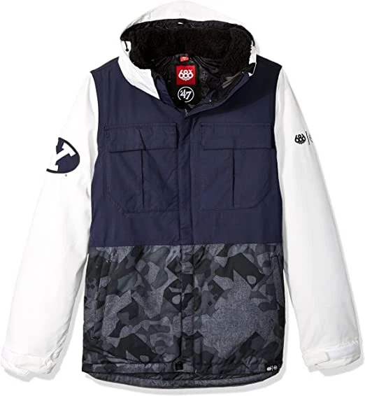 686 Victory Insulated Jacket (L) BYU Blue U1W11001-BYUB