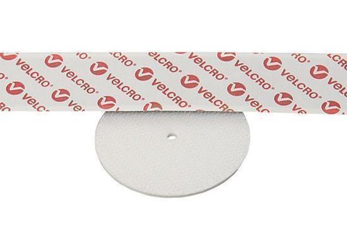 Klett-Teller zum anschrauben schwarz 45mmØ VP=10St, YKD945-10 - Bild 2 von 2