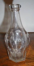 Bitters Bottle ASHBURTON Flint eapg PATTERN GLASS 1850s