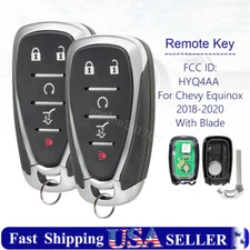 2 For 2018-2021 CHEVROLET EQUINOX SMART KEY PROXIMITY REMOTE FOB 13584498 HYQ4AA
