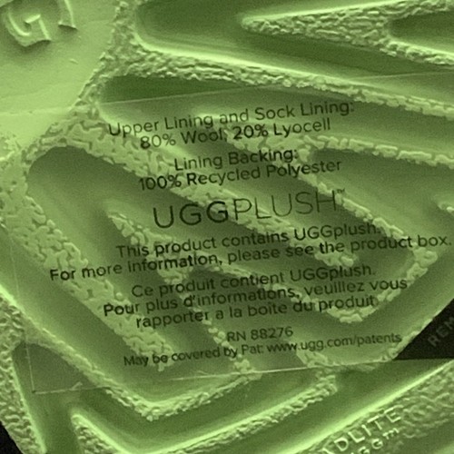 UGG TODDLER NEUMEL II CHUKKA BOOT SIZE 7T GLOW GRAPHIC BLACK / GREEN SUEDE WOOL - Picture 12 of 21
