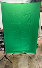 Green Screen Backdrop with Stand Kit