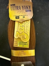 Zury Ultra Yaky Braiding Bulk 100% Human Hair 18" #30