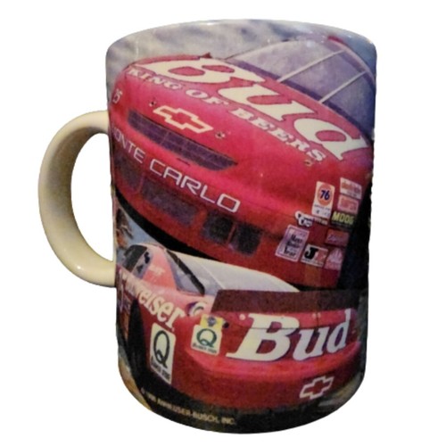 NASCAR Cup Series Bud Racing Budweiser #25 Ken Schrader 12oz Coffee Mug - Picture 2 of 10