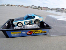AFX AURORA 1935 BLUE WHITE BLACK FORD CAPRI RALLY SPORT HO SLOT CAR N O S MINT