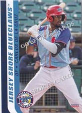 2022 Jersey Shore BlueClaws Carlos De La Cruz RC Rookie Philadelphia Phillies
