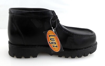 Lugz Shoes Wally Mid Leather Black Men Boots Mismatched 8/8.5 | eBay
