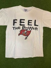 1997 Tampa Bay Buccaneers - Feel The Power - Vintage NFL T-Shirt Medium