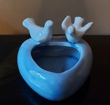 Porcelain Dove Trinket Dish