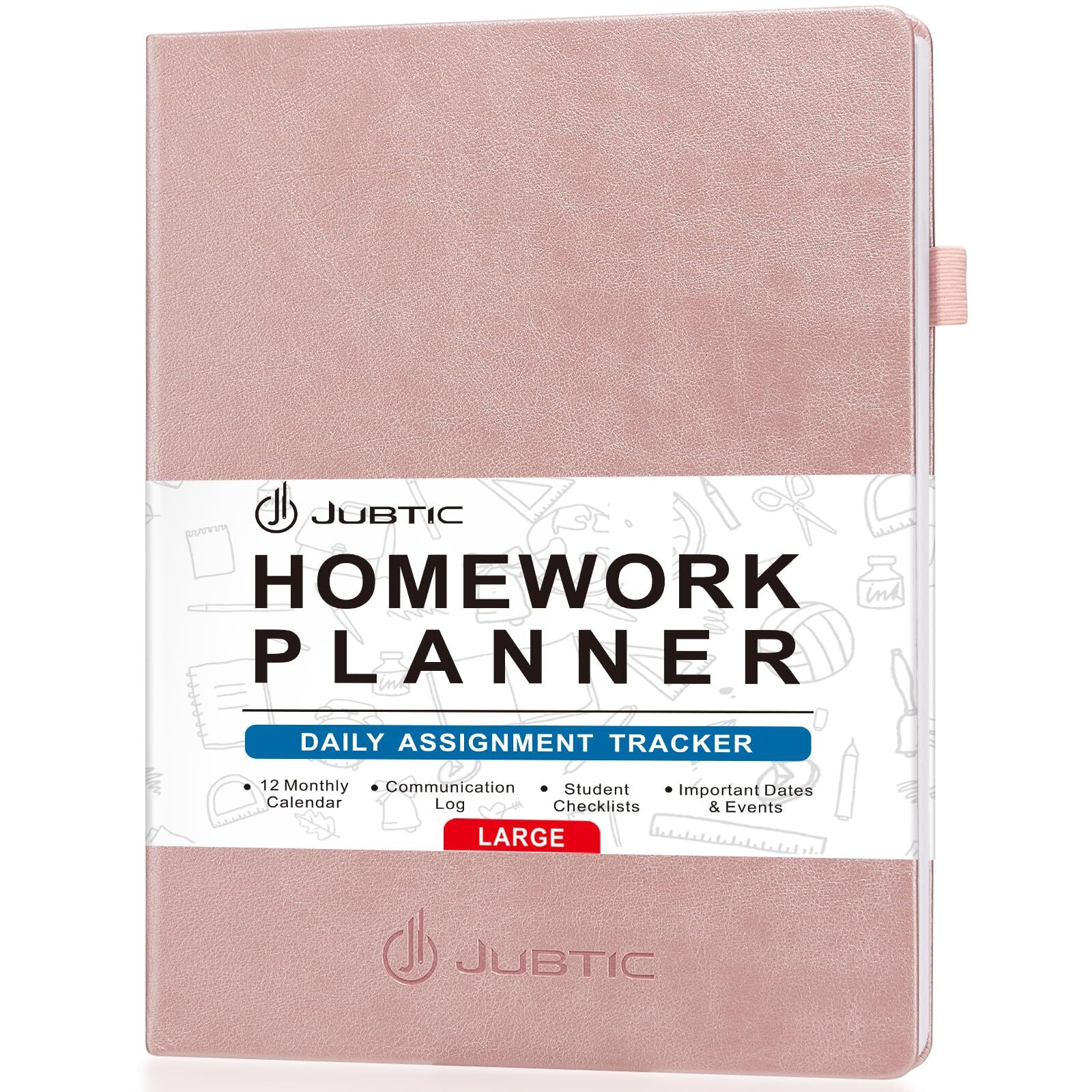 JUBTIC 2024-2025 Academic Year Homework Planner for Students School Organizer