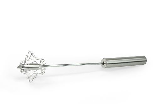 Magic Whisk Rotary Push Rotation Whisk and Frother Mixer Stir By Mustard - Picture 3 of 3