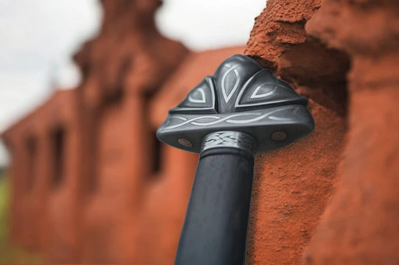 Handgefertigtes Wikinger Schwert König Ragnar Lothbrok Replik - authentisches... - Bild 4 von 4