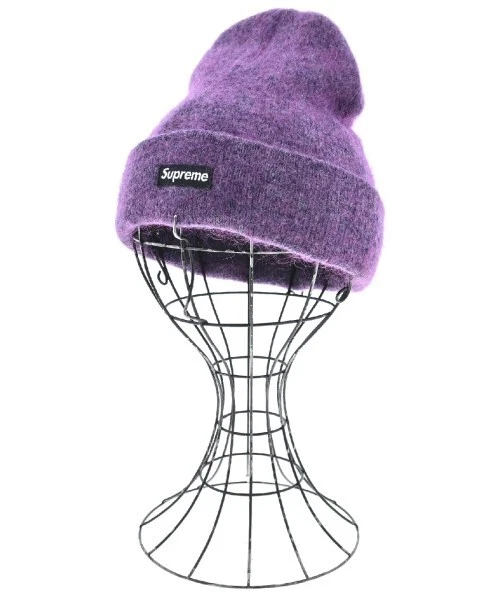 Casquette/bonnet tricot Supreme violet 2200533626083
