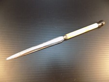Vintage KIWANIS CLUB INTERNATIONAL Letter Opener and Hidden ERASER 8" Long