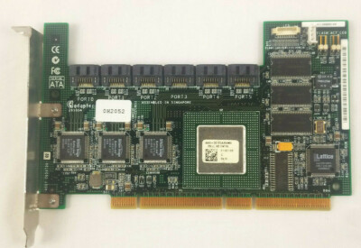 Adaptec AAR-2610SA 64MB DELL 4 PCI-X 6 Port SATA RAID Controller 0WC192