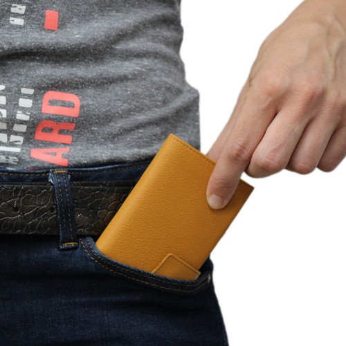 Mini monedero de cuero SecWaL 2 tarjetero RFID con monedero botón a presión - Imagen 91 de 91