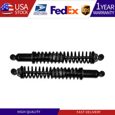 Monroe Rear Load Adjusting Shocks & Coil Spring Set of 2 For Dodge Grand Caravan