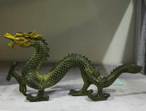 Dragon Bronze Antique Chinese Carvings