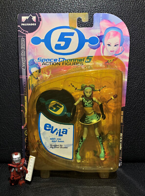 Space Channel 5 Figur Evila Serie 1 Palisades Neu OVP SEAG C-Works Epoch RAR