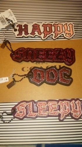 Disney X Coach Snow White Keychain