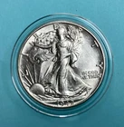 1942 P Walking Liberty Half Dollar ~ United States Silver Coin ~ Uncirculated