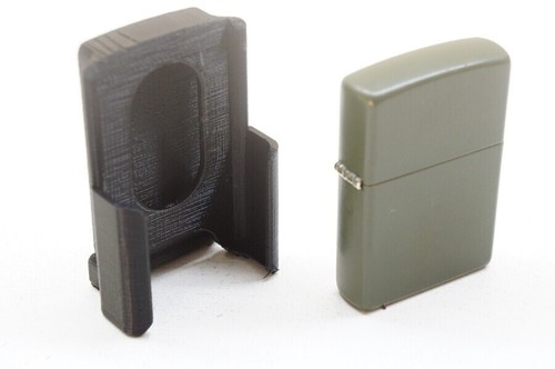 Belt Loop Holster Holder for Zippo Lighter Heavy Duty Composite Plastic Clip - Picture 8 of 12