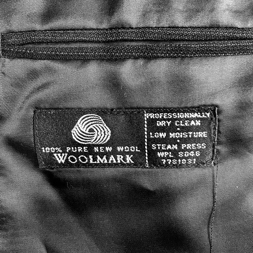 ALFANI Macy's Men's Store 2 Pieces Pure New Wool Suit, Jacket L40, Pants L34 - Picture 5 of 10