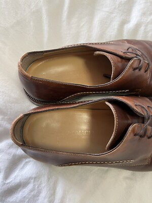 BRUNO MAGLI Mens Dress Shoes Soft Brown Leather Italian  display picture 2