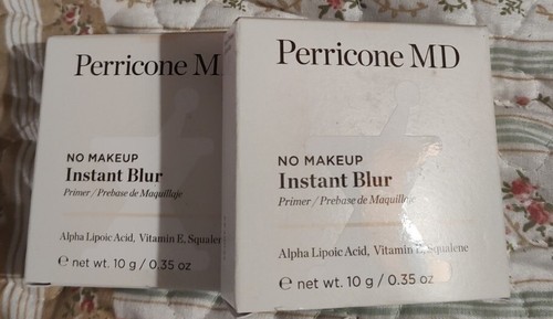2X Perricone MD No Makeup Instant Blur Primer Full Size 10g/0.35 oz ea New
