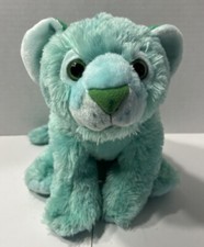 Wild Republic Plush Mint Green Tiger Cub Wildlife Stuffed Animal K M Intl. 2013