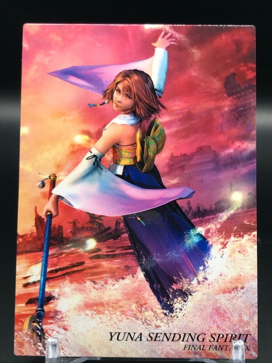 Yuna FINAL FANTASY Art Museum illustration ver. first edition Card