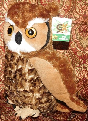 Wild Republic Great Horned Owl 12