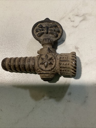 Valvola di spegnimento gas steampunk vintage ottone/ghisa? - Foto 4 di 6