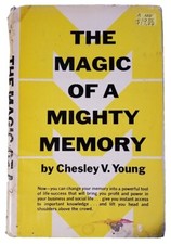 THE MAGIC OF A MIGHTY MEMORY HB Chesley V. Young 1971 First Edition (See Descrip