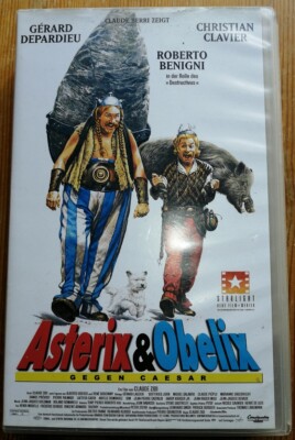 Asterix & Obelix gegen Caesar VHS Videokassette gebraucht Gerard Depardieu 