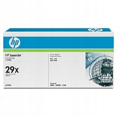 HP C4129X 29X Toner Original LaserJet LJ 5000 5100 Black Schwarz OPEN BOX & NEW