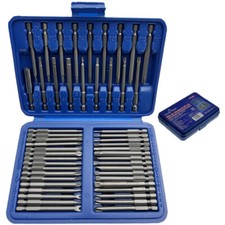 50tlg Bitsatz Bitset extra lang Bitbox Bit Set Bit Satz Spezialbits Torx Inbus