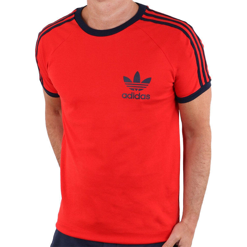 Vertrauen Mens T Shirts Retro Originals Logo Adidas Casual Tee Design eBay California | Trefoil