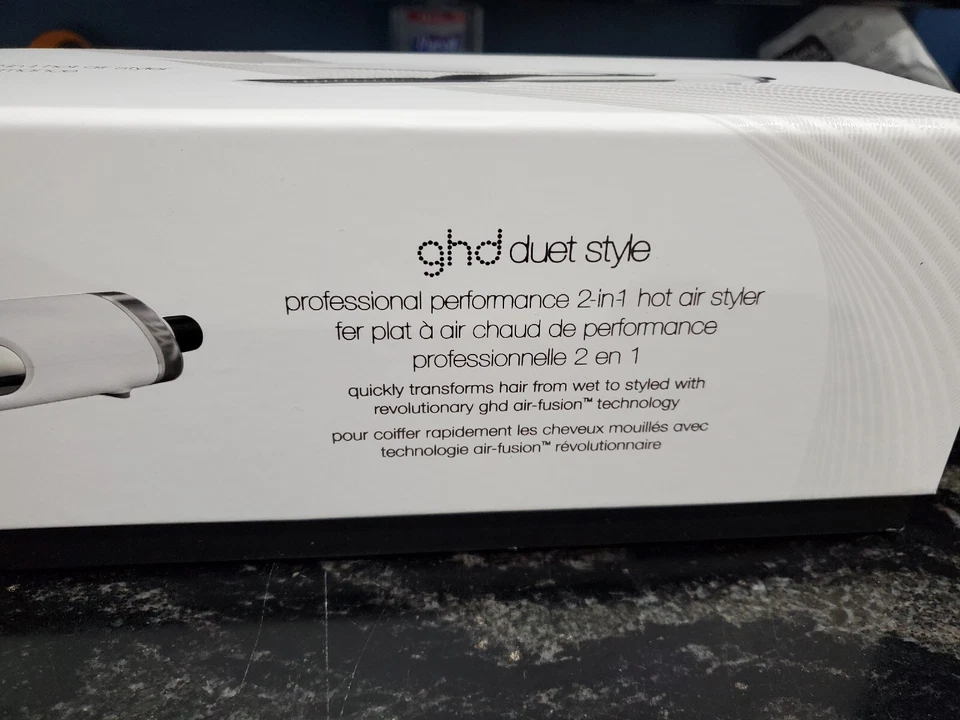 G2U GHD дуэт стиль Pro производительности 2 в 1 Hot Styler S10201 белый бренд - Изображение 3 из 4