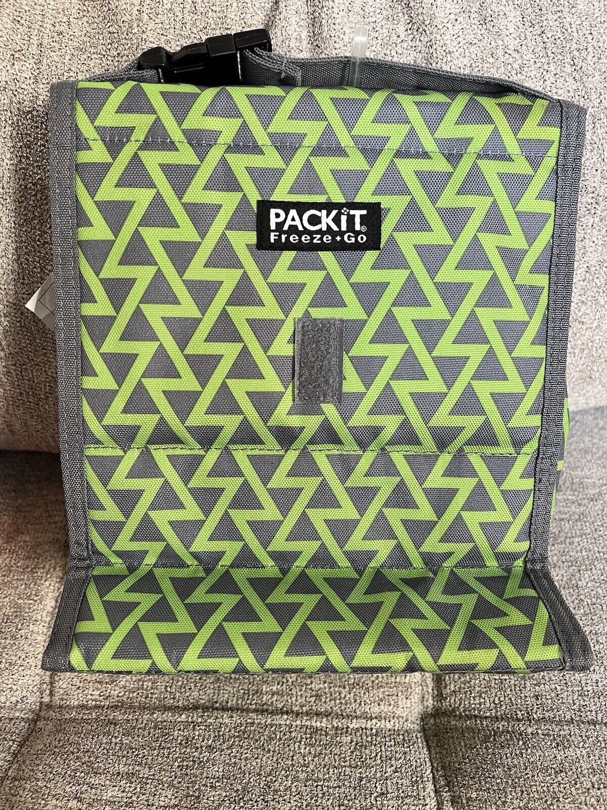 PackIt Freezable Lunch Bag, Hello Green