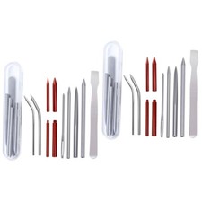 Set of 2 Knitting Accessories Kit Tatting Needle Cross Stitch Needles