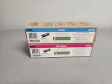 Dell 1320c Cyan / Magenta toner cartridge RY854/RY855 Genuine