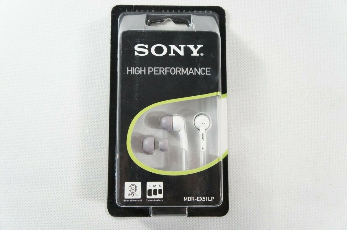 Sony MDR-EX51 Stereo Ear Buds Headphones, NEW, SEALED, Free 2-3