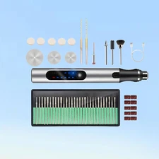 Cordless Electric Engraving Pen Micro Polishing Pen 33 Drill Bits 300MAH